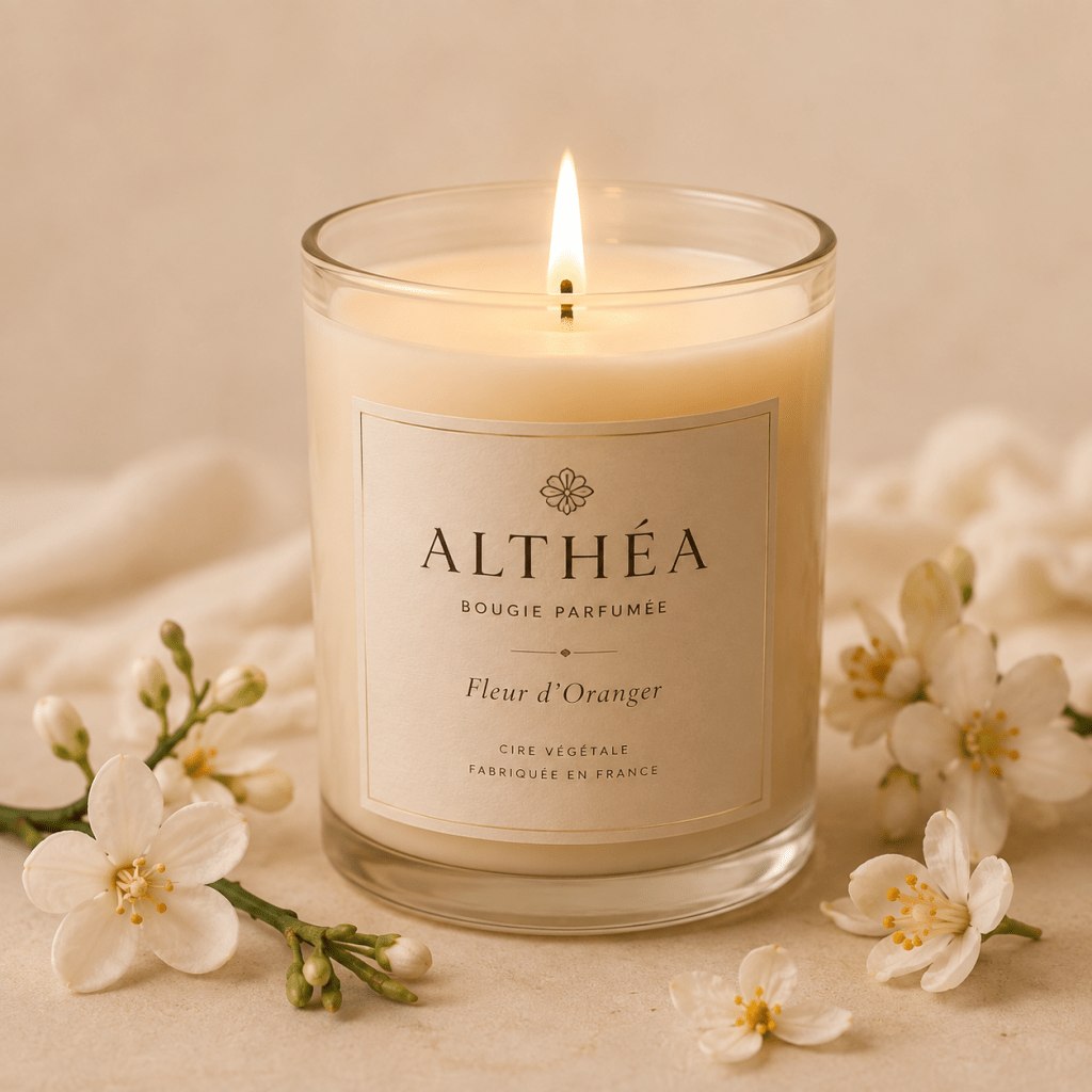 Bougie parfumée Fleur d'Oranger