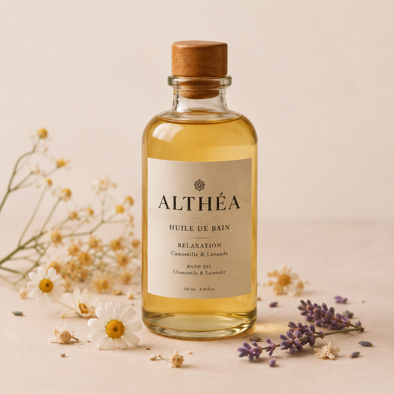 Huile de bain Relaxation — Camomille & Lavande
