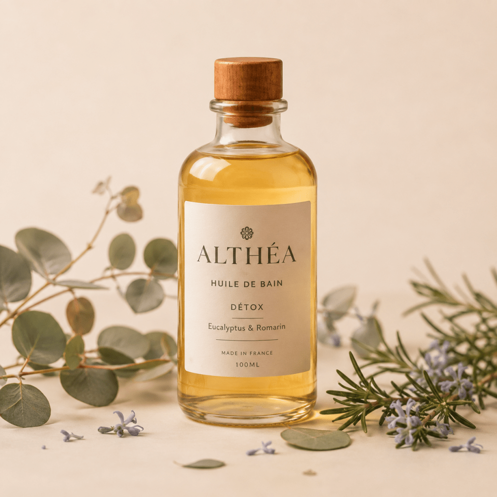 Huile de bain Détox – Eucalyptus & Romarin
