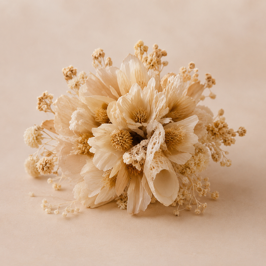 Fleur de bain séchée
