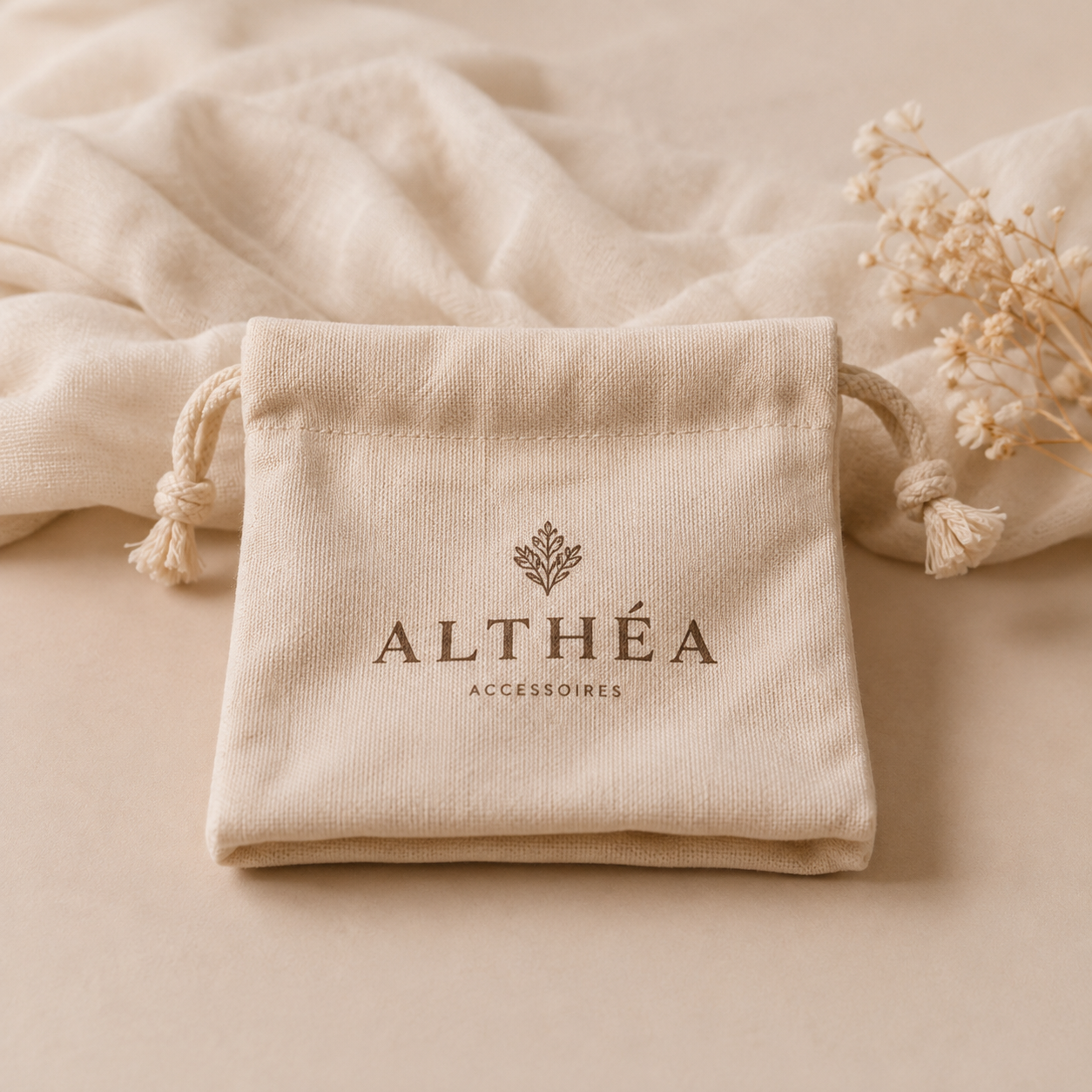 Pochette coton Althéa