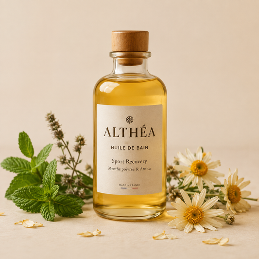 Huile de bain Sport Recovery — Menthe poivrée & Arnica