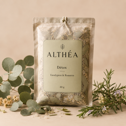 Sachet de thé pour le bain Détox — Eucalyptus & Romarin