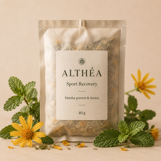 Sachet de thé pour le bain Sport Recovery — Menthe poivrée & Arnica
